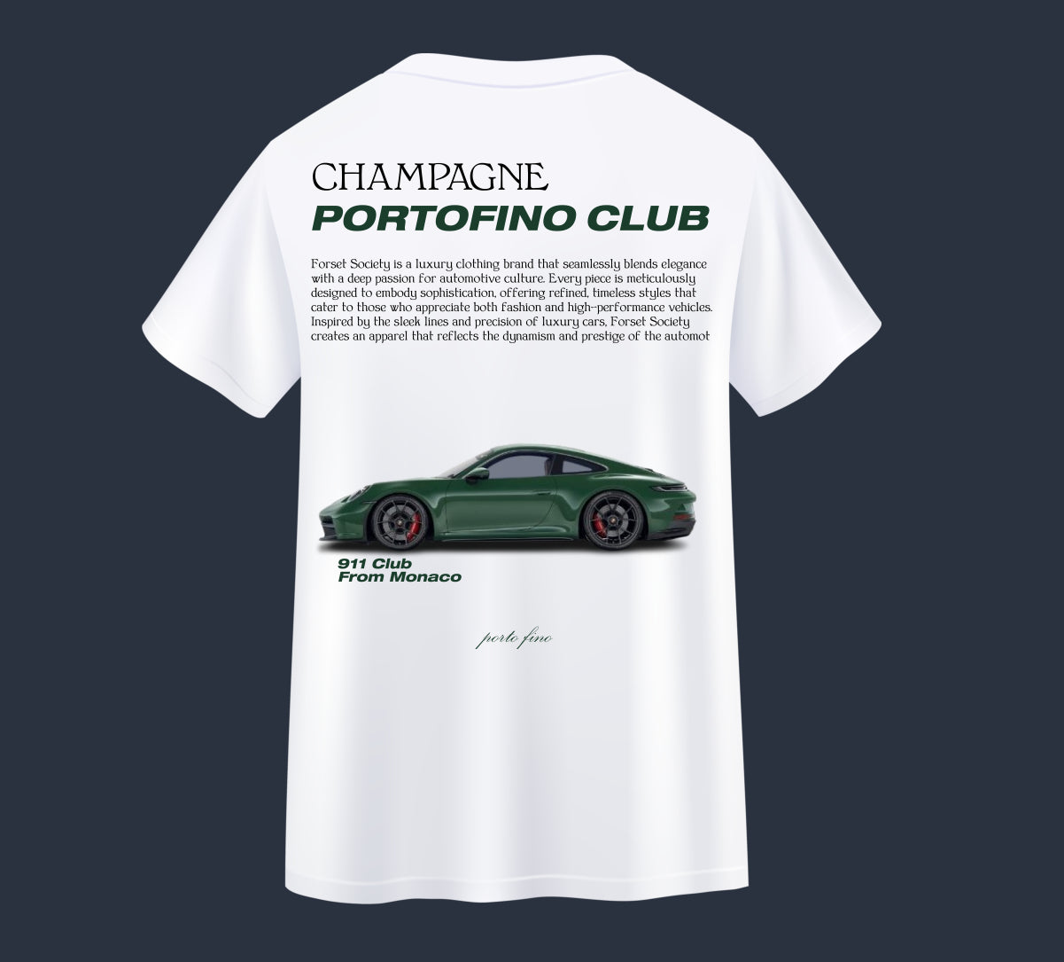 Green Porsche T-shirt